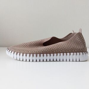 Ilse Jacobsen Platform Tulip Shoe Tan Size 38